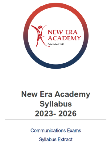 2023-2026-NEA-Syllabus-Communications-Exams