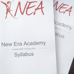 New Era Academy's full Syllabus document for 2020-2023, used by solo, duologue and group performers to prepare for NEA regulated exams.